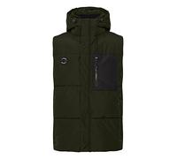 11 Project PRCallen Weste Herren Weste Steppweste Outdoor Weste, Größe:2XL, Farbe:Rosin (190509)