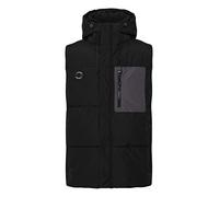 11 Project PRCallen Weste Herren Weste Steppweste Outdoor Weste, Größe:M, Farbe:True Black (194008)