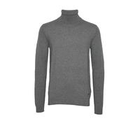 Strickfleece-Pullover 11 PROJECT "Strickpullover PRIngbert", Herren, Gr. XL, grau (gray melange), Obermaterial: 50% Baumwolle CO. 50% Polyacryl PAN., Pullover (75871453-XL) gray melange