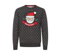 11 Project Weihnachtspullover Herren anthrazit, XL