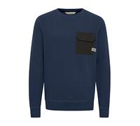Sweatshirt 11 PROJECT "11 Project PRPelle" Gr. L, blau (dress blues) Herren Sweatshirts (24625964-L) dress blues