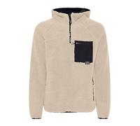 Hoodie 11 PROJECT "Hoodie PRRone" Gr. L, beige (oatmeal), Herren, Obermaterial: 100% Polyester PES., Sweatshirts (76386060-L) oatmeal