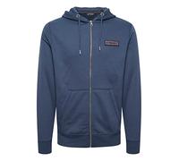 Strickjacke 11 PROJECT "Strickjacke PRSidney" Gr. XL, blau (marineblaus), Herren, Obermaterial: 50% Baumwolle CO. 50% Polyester PES., unifarben, Strickjacken (84359364-XL) marineblaus