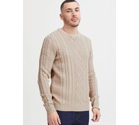 11 Project Rundhalspullover Herren beige, XXL