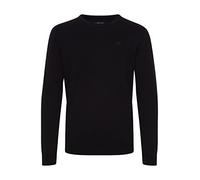 11 Project Sandro Herren Strickpullover Feinstrick Pullover, Größe:XXL, Farbe:Black (194007)