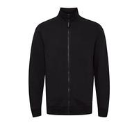 11 Project Sibelius Herren Sweatjacke Cardigan Jacke mit hochabschließendem Kragen, Größe:XL, Farbe:Black (194007)