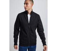 11 Project Sibelius Herren Sweatjacke Cardigan Jacke mit hochabschließendem Kragen, Größe:XL, Farbe:Black (194007)