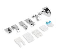 11 Stück Multifunktions Nähfuß, Nähfüsse, Zubehör Set, nähmaschinen zubehör, Kompatibel mit W6, Brother, Singer, Privileg, Janome, Husqvarna und anderen Nähmaschinenmarken