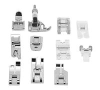 11 - teiliges Nähmaschinen Nähfuß Set, Zubehör für Elina Singer - Hochwertige Zinklegierung, vielseitig einsetzbar, ideal für Haushalt und Hobby