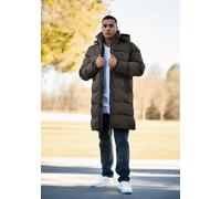 Arctic Seven Herren Winterjacke (S-3XL) - abnehmbare Kapuze, Wasserabweisend, Windabweisend, lange Steppjacke, Warme Jacke Männer - AS-424