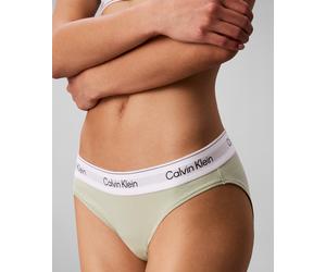 1100000002199 "BIKINI", Damen, Gr. S (36), beige (pale mint), Jersey, Obermaterial: 53% Baumwolle, 35% Modal, 12% Elasthan, CALVIN KLEIN UNDERWEAR, körpernah, Unterhosen, Mit elastischem Bund (7408931