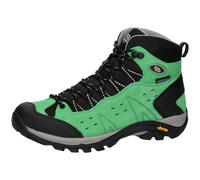 Wanderstiefel BRÜTTING "Trekkingstiefel Mount Bona High", Damen, Gr. 40, grün, Veloursleder, Schuhe Wanderstiefel (44941730-40) grün