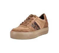 Plateausneaker PAUL GREEN "Paul Green Sneaker Veloursleder", Damen, Gr. 41, braun (tan), Veloursleder, Schuhe Plateausneaker (25006144-41) tan