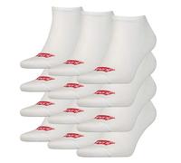 12 Paar Levis 168SF Low Cut Batwing Logo Unisex Socken Sneakersocken Strümpfe 903050001, Farbe:300 - white, Socken & Strümpfe:43-46