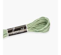 12 Stück Premium Stickgarn Luca-S, 100% Gizeh-Baumwolle, Oeko TEX zertifizierte Baumwolle - 269 / DMC 523 / Anchor 858