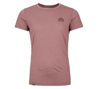 T-Shirt Ortovox 120 COOL TEC MTN STRIPE TS W (dusk rose) Damen M
