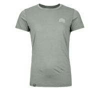Ortovox 120 Cool Tec Mountain Stripe T-Shirt W Green Sage L