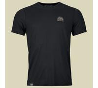 Ortovox - 120 Cool Tec Mountain Stripe T-Shirt - Merinoshirt, Gr. XL, schwarz (BlackRavenII)