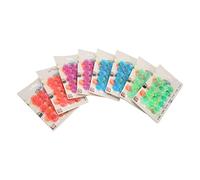 120 Stück bunte Spulen, Nähspulen in verschiedenen Farben, transparente Kunststoffspulen für Nähmaschine, weiche, langlebige Spulen mit 120 Stück für Handarbeit und Stickerei