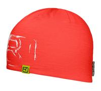 120 Tec Logo Beanie - STK / Coral (Rot)