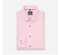 OLYMP Regular Fit Businesshemd aus reiner Baumwolle mit Kentkragen in Rose, Größe 41