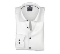OLYMP Herrenhemd Luxor Modern Fit New-Kentkragen 100% Baumwolle Weiß Gr. 48