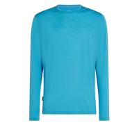 Icebreaker - Merino 125 Cool-Lite Sphere III L/S Tee - Merinoshirt, Gr. S, blau (Arctic)