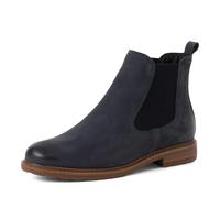 Tamaris Chelsea Boots für Damen, Leder, Blau, Größe 37