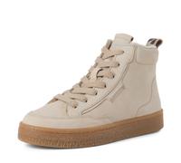 Tamaris Damen Boots Leder 1-25203-45 – Reißverschluss & Schnürung, herausnehmbares Fußbett