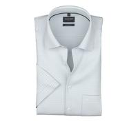 OLYMP Herren Oberhemd Kurzarm 126212,Einfarbig,470 Modern Fit 26,New Kent,bleu 11,41