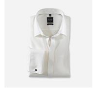OLYMP Level Five Body fit Galahemd Langarm Popeline beige