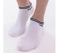 12er Pack DOCKS Sneaker Socken Baumwolle Atmungsaktive Damen & Herren weiß 39-42