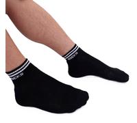 12er Pack DOCKS SneakerSocken Baumwolle Atmungsaktive Damen&Herren schwarz 39-42