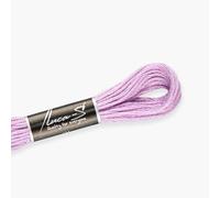 12er-Pack Premium Stickgarn Luca-S, 100% Giza-Baumwolle, Oeko-Tex-zertifiziertes gestrandetes Garn - 116 / DMC 153 / Anchor 95