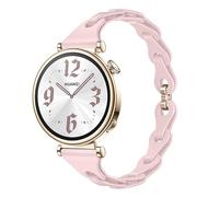 12mm Silikon Uhrenarmband Kompatibel für Fossil Carlie Mini/Raquel Armband, Ersatzband Uhrenarmband Silikon Armband für Fossil Raquel/Carlie Mini (Rosa)