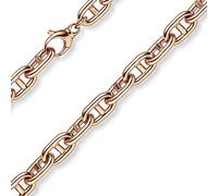 12mm Steg-Ankerkette Kette Collier Halskette aus 585 Gold Rotgold 60cm