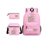 (13)3 stücke Kawaii Pusheen Katze Rucksäcke Cartoon Pusheen Cosplay Schulranzen Jungen Mädchen Penbag
