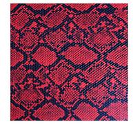 135x100cm Schlangenmuster Kunstleder Stoff Polsterstoff Meterware 1mm Dicke Vinyl Bezugsstoff zum Nähen DIY Basteln, Dekorationen, Sofastühle(Color:9)