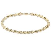 14 karat 585 Gold Kordel Armband Gelbgold 3.80 mm. Breit (19)