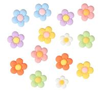 14 Stück Anstecker Blumen für Crocs,7 Farben Blumenform Schuh Charms,Bunte Niedliche Blumen Schuhanstecker,Flower Schuhanhänger Shoe Charms,für Damen Mädchen DIY Clogs Dekorationen