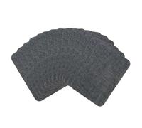 14 Stück Bügelflicken,Bügelflicken Schwarz,Selbstklebende Aufnäher Schwarz,Wasserdichte Aufbügelflicken,Geeignet für Jeans,T-Shirts,Kleidung,Rucksäcke