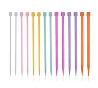 14-Teilige Gerade Stricknadeln, Kinder-Stricknadeln, Handstricknadeln, Schal-Strickset, Strick-Starter-Set Für Anfänger, Dicke Wolle Stricken (Zufällige Farben)