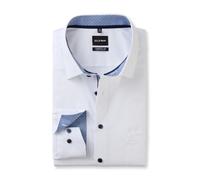 OLYMP Luxor Big & Tall Comfort Fit Hemd weiss, Einfarbig