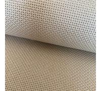 14CT Aida-Stoff-Stickerei, Kreuzstich-Stoff, Sommer-Khaki, 75 x 100cm