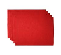 14CT Vorgeschnittene Aida-Stoffpackung, Rot, 25cm x 35cm, 5 Stück