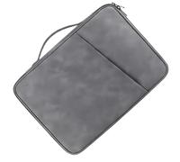 15/15.6/16 Zoll wasserdichte Laptop Hülle Sleeve für MacBook Pro 16 inch, Schutztasche mit Handgriff und Taschen,Grau
