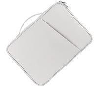 15/15.6/16 Zoll wasserdichte Laptop Hülle Sleeve für MacBook Pro 16 inch, Schutztasche mit Handgriff und Taschen,Weiß