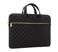 15,6 Zoll Laptop Hülle -Wasserdicht Notebook Schutzhülle Stoßfest Laptoptasche Kompatibel mit 16 Zoll MacBook Pro/Max M1 M2 M3 M4 2019-2024/15.6 Zoll Acer ASUS Dell HP Thinkpad Chromebook, Schwarz