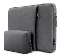 15,6 Zoll Laptoptasche Laptophülle,ZYB Sleeve Wasserdicht Hülle Laptop Tasche 15.6 für 15 Zoll Notebook Lenovo Thinkpad Ideapad HP Acer Dell Surface Laptop,2025-2019 MacBook PRO 16 M4-M1-Grau