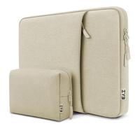 15,6 Zoll Laptoptasche Laptophülle,ZYB Sleeve Wasserdicht Hülle Laptop Tasche 15.6 für 15 Zoll Notebook Lenovo Thinkpad Ideapad HP Acer Dell Surface Laptop,2025-2019 MacBook PRO 16 M4-M1-Beige